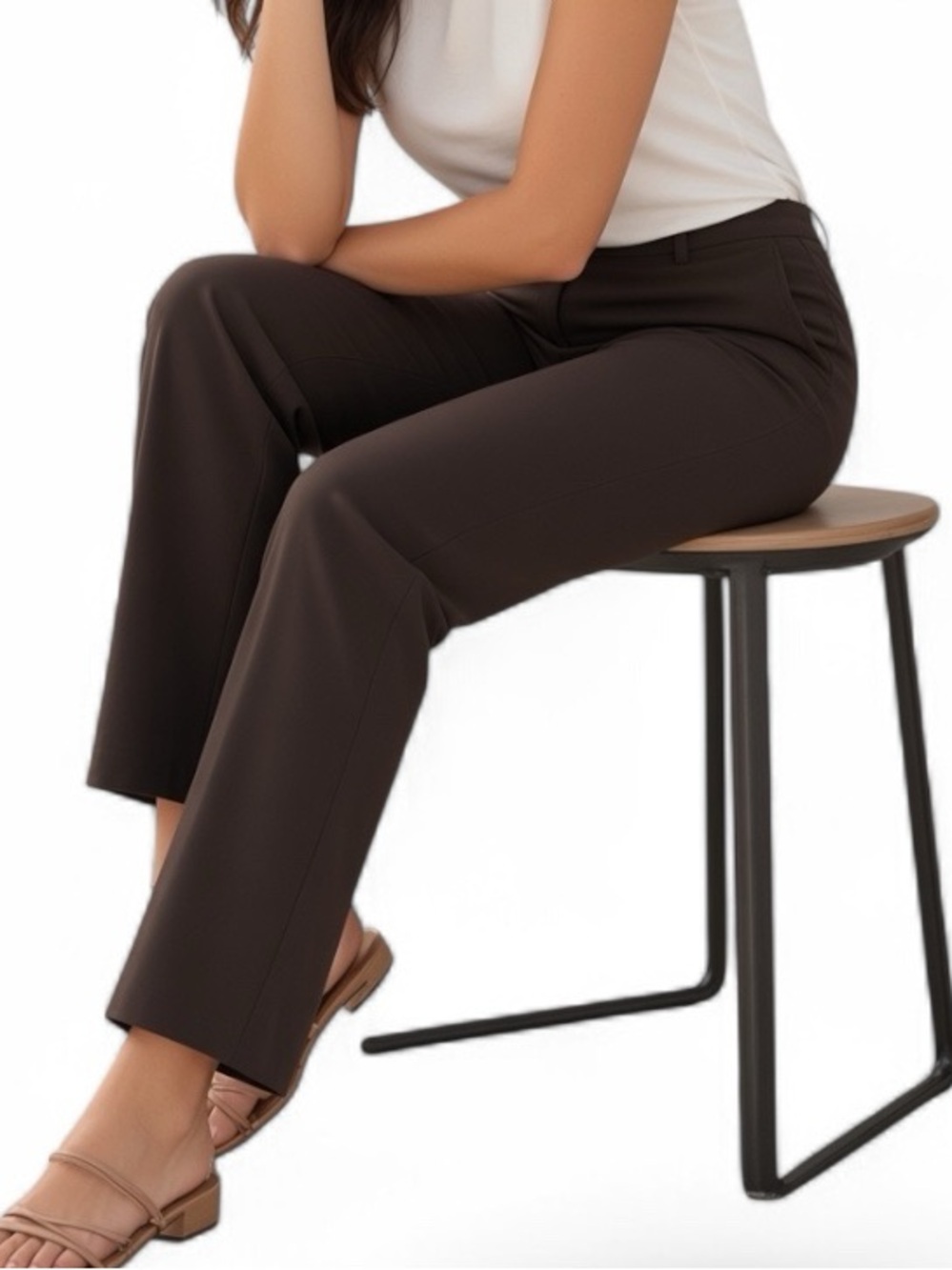 Amber Sun Essentials Straight Leg Pants